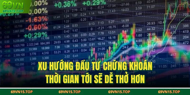 Xu hướng đầu tư chứng khoán thời gian tới sẽ dễ thở hơn